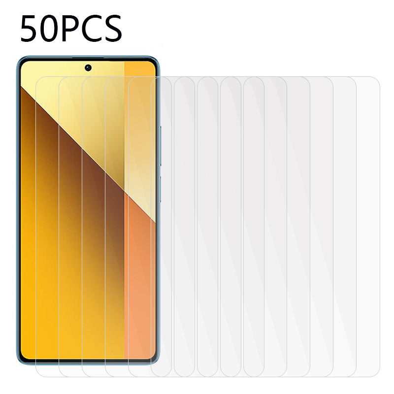 50PCS For Xiaomi Redmi Note 13 5G Tempered Glass Screen Protector 0.3mm 2.5D HD Clear 50PCS For Xiaomi Redmi Note 13 5G Tempered Glass Screen Protector 0.3mm 2.5D HD Clear